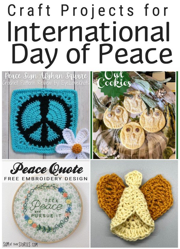 Peace Quote Free Embroidery Design — Sum of their Stories Craft Blog